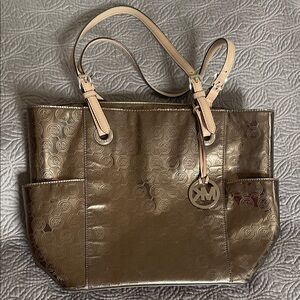 Michael Kors Shiny Metallic Purse